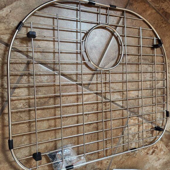 VIGO VGG1915 Sink Grid with Drain Hole 19.38" x 16.75" - Picture 6 of 8